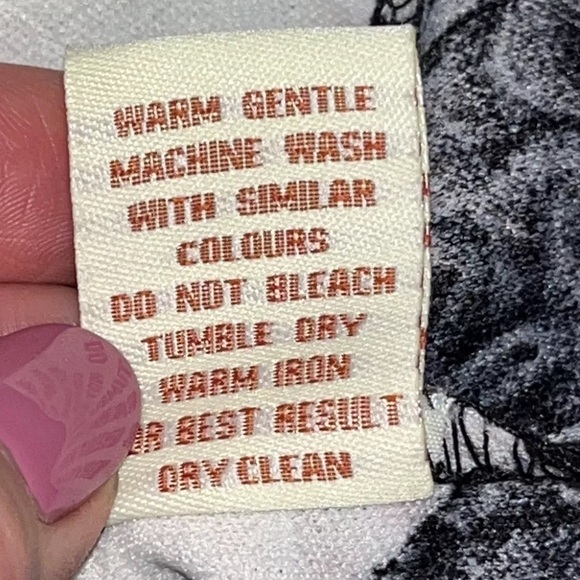 Aryeh Black Flowers DRESS Cold Shoulder A Line Stretchy Knit Mock Neck Flared L - Picture 3 of 11